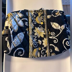 Vintage Vera Bradley Yellow Bird Little Betsy Cosmetic Bag Retired